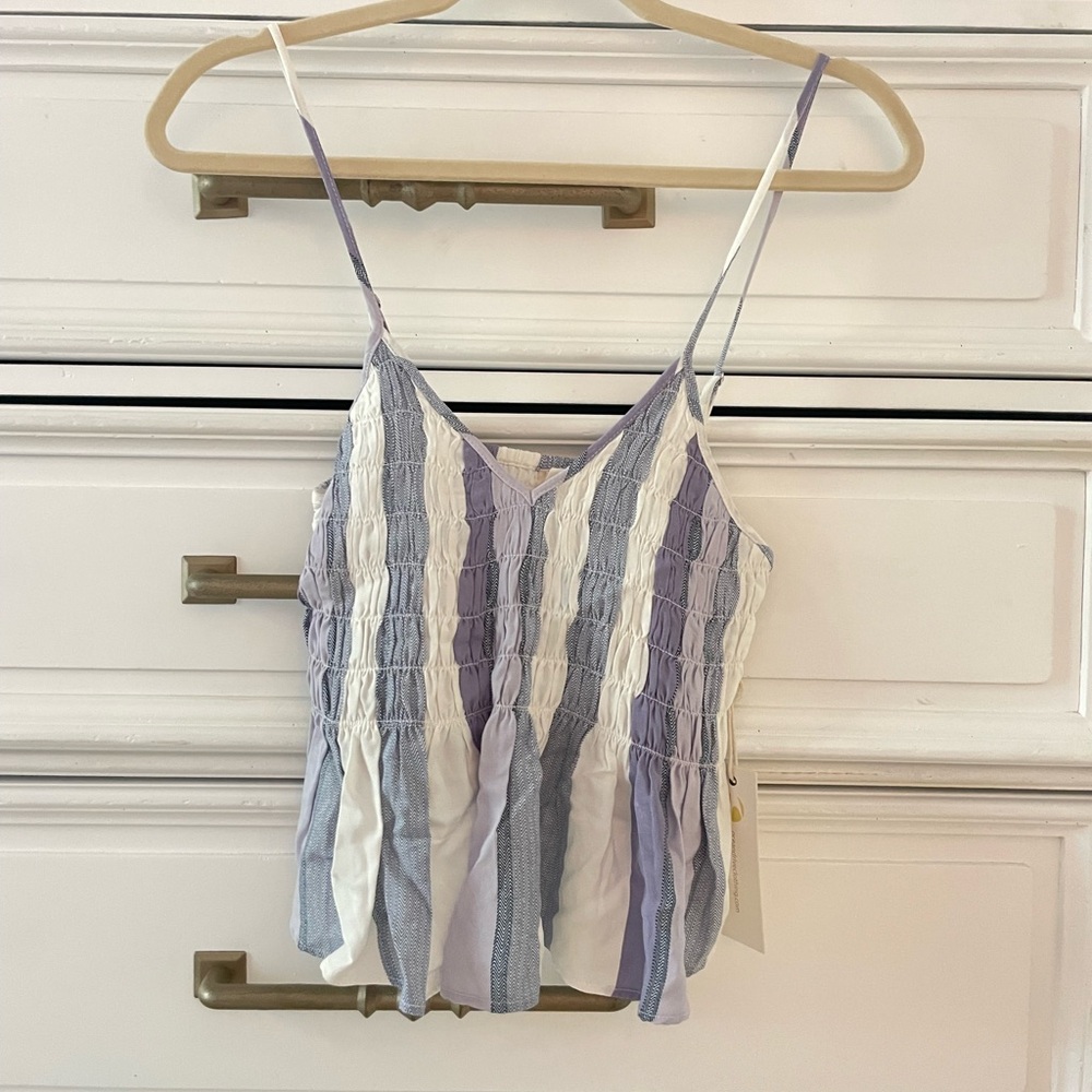 New with tags striped tank top! Size small